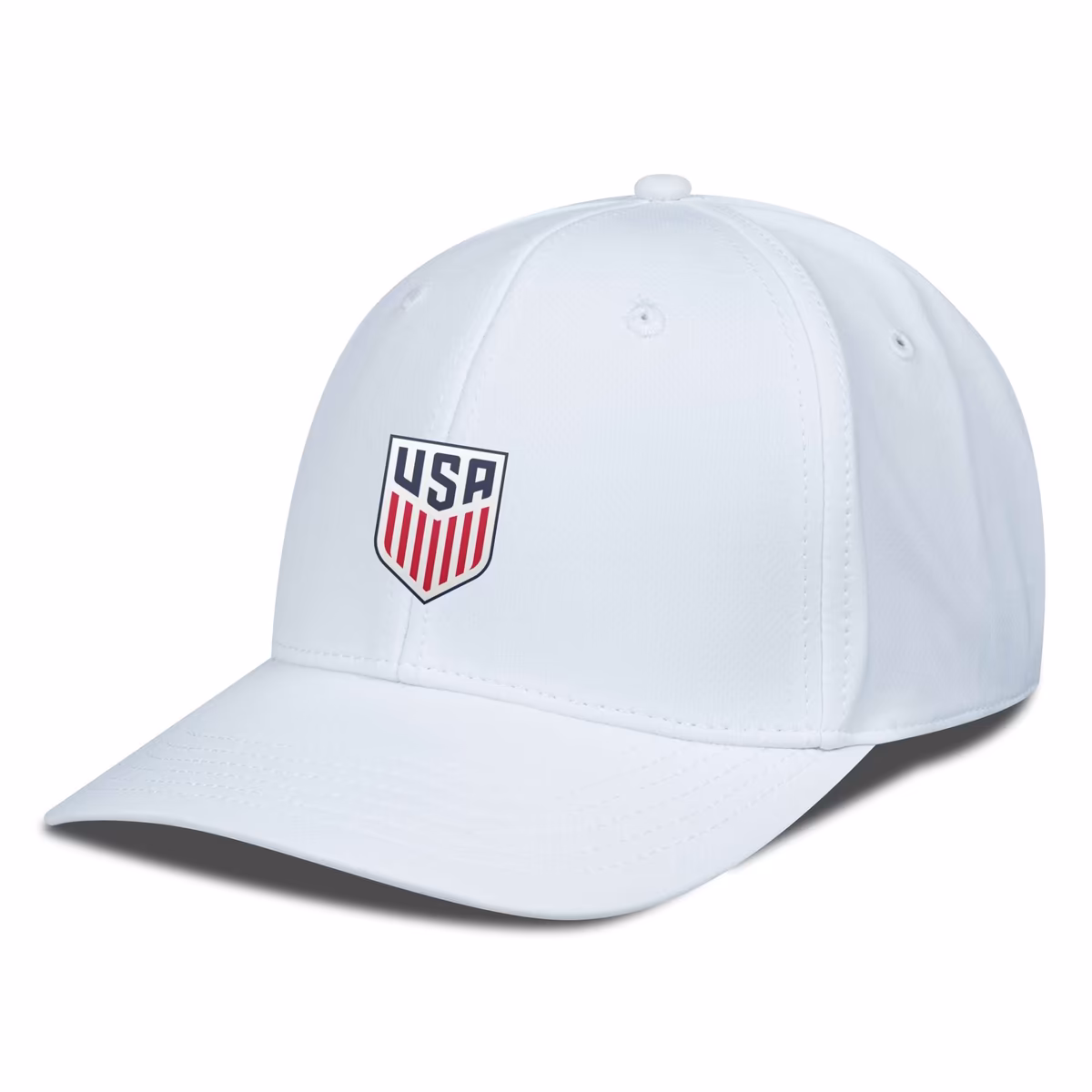 Men's Levelwear White USMNT Rise Patch Flex Hat