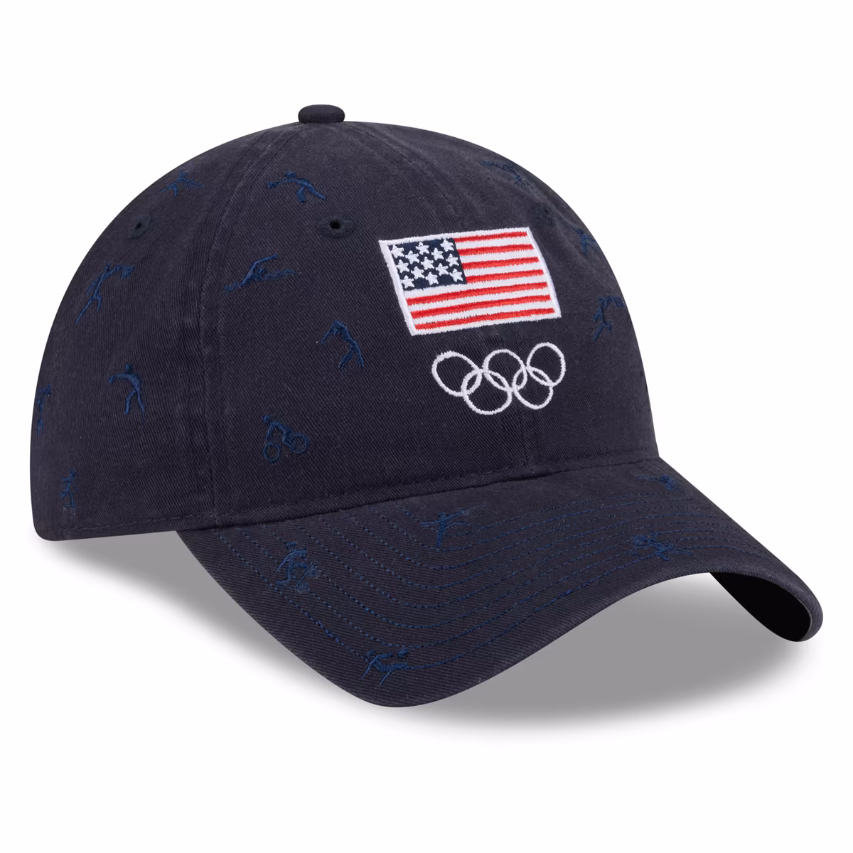 Men's New Era Navy Team USA Pictogram 9TWENTY Adjustable Hat 3 Men's New Era Navy Team USA Pictogram 9TWENTY Adjustable Hat