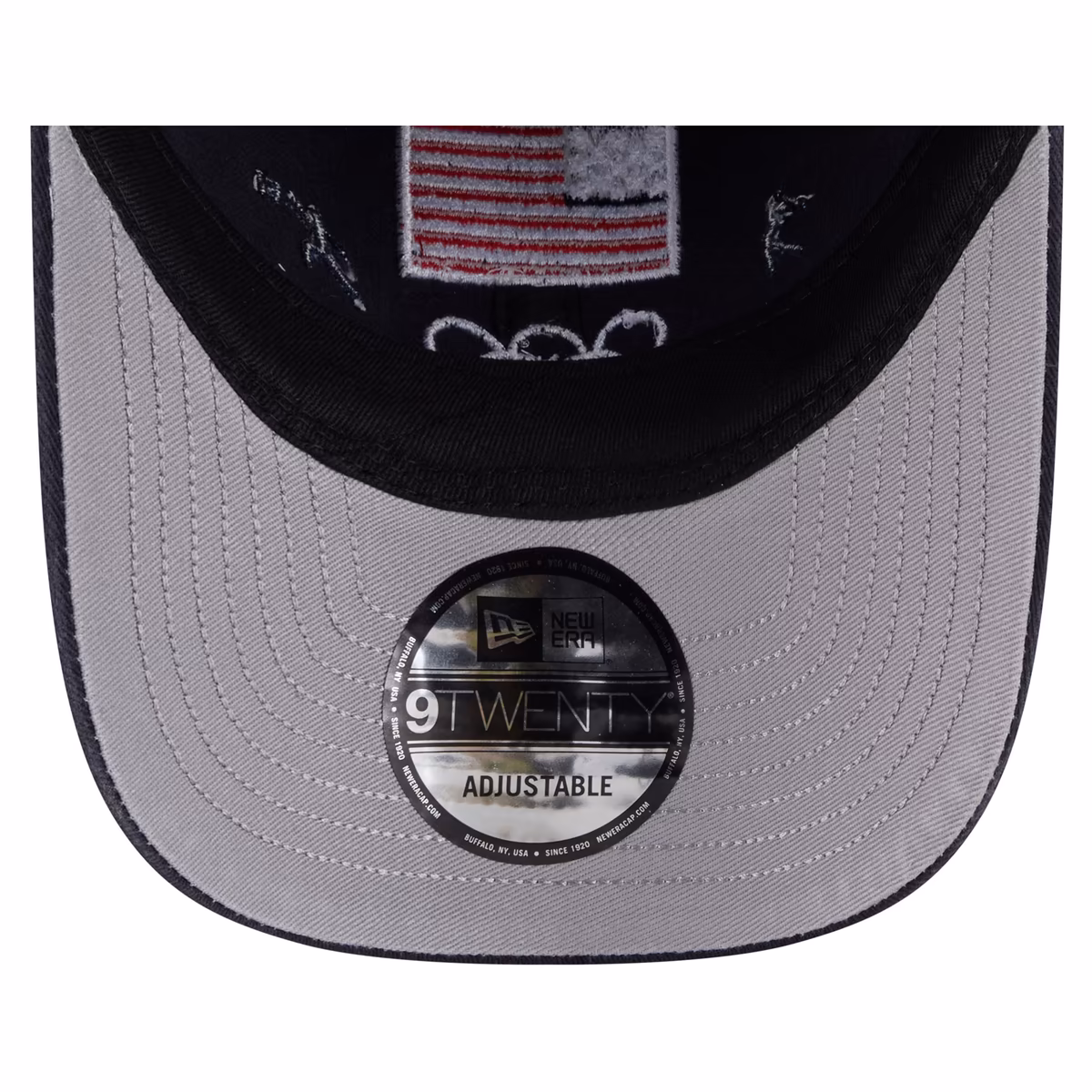 Men's New Era Navy Team USA Pictogram 9TWENTY Adjustable Hat 5 Men's New Era Navy Team USA Pictogram 9TWENTY Adjustable Hat