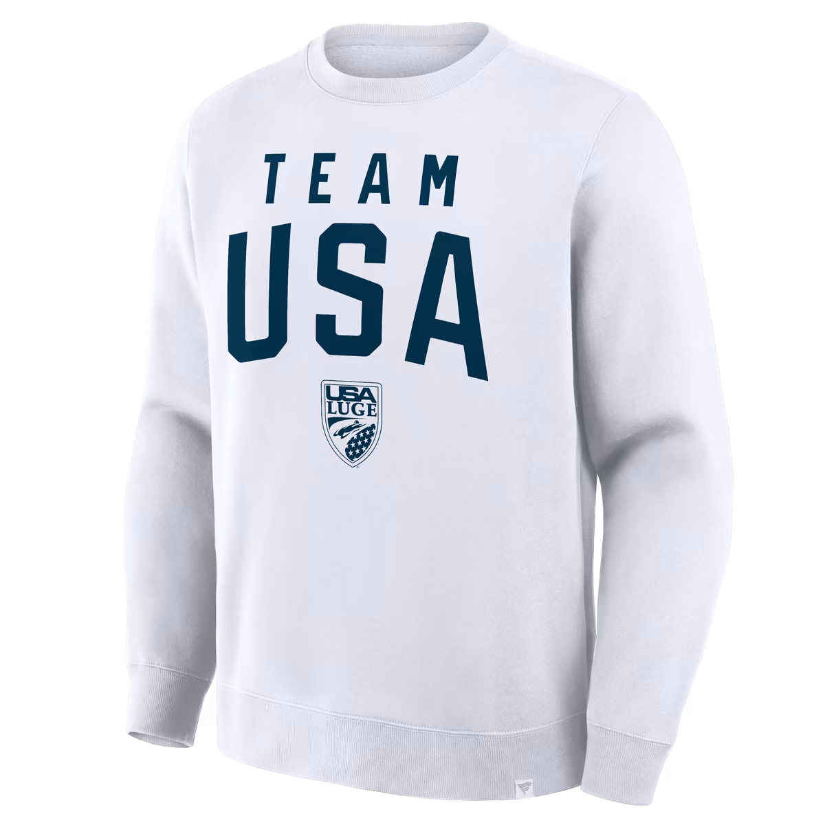 Men's White Team USA Prime Luge Legacy Sweatshirt 2 Men's White Team USA Prime Luge Legacy Sweatshirt