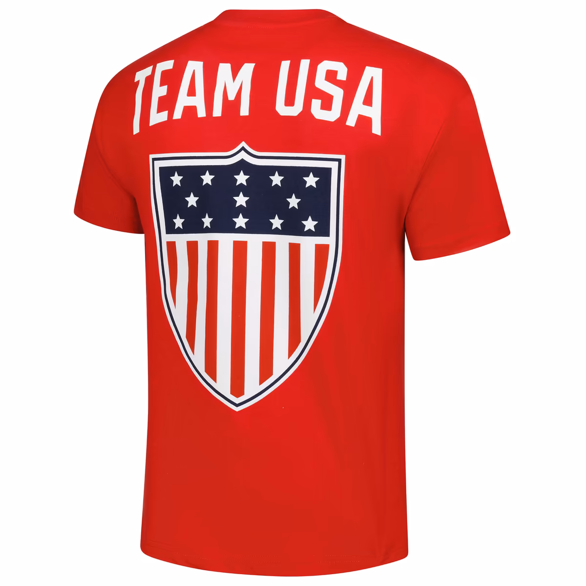 Men's Red Team USA Patriot Crewneck T-Shirt 3 Men's Red Team USA Patriot Crewneck T-Shirt