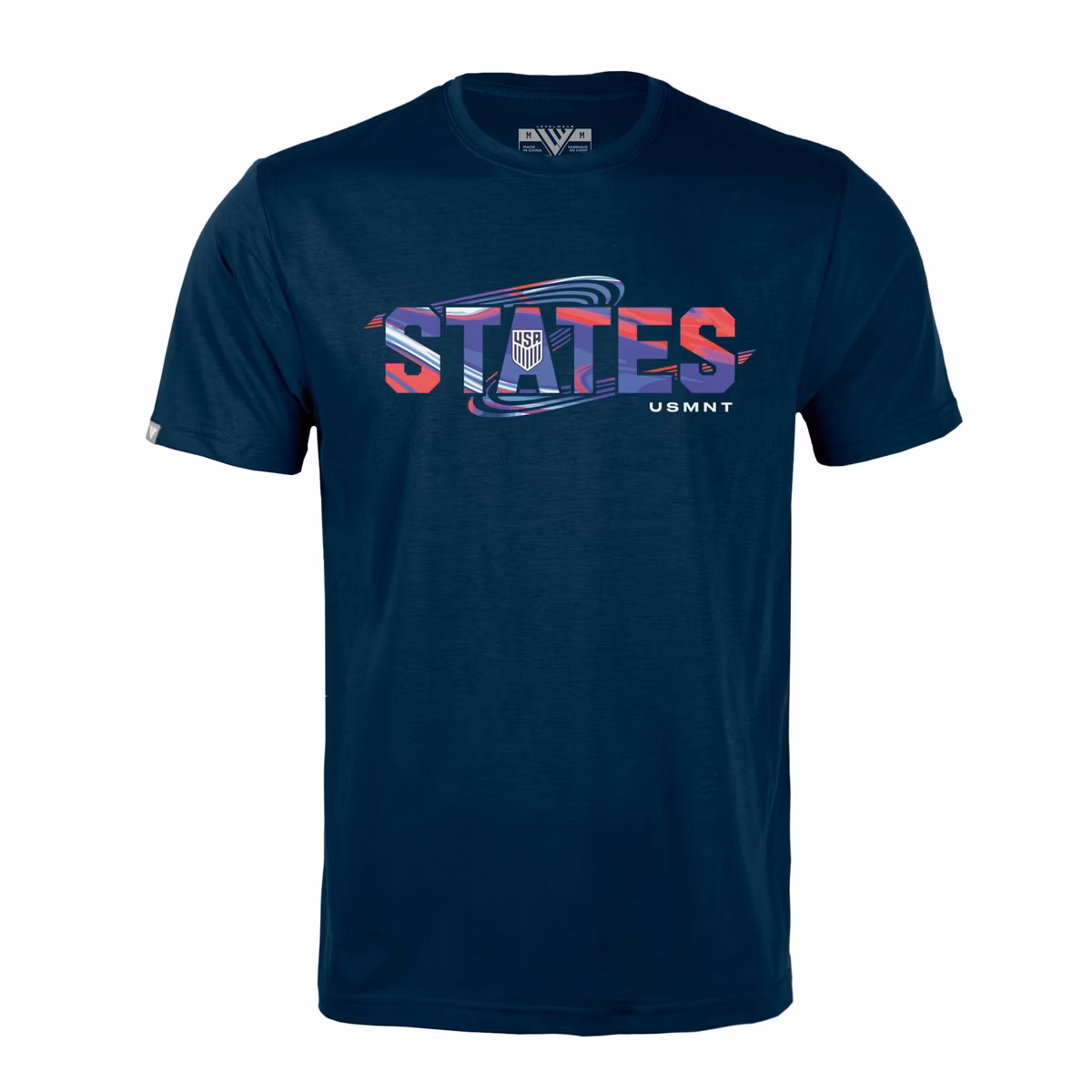Men's Levelwear Navy USMNT Richmond Stateside T-Shirt 6 Men's Levelwear Navy USMNT Richmond Stateside T-Shirt