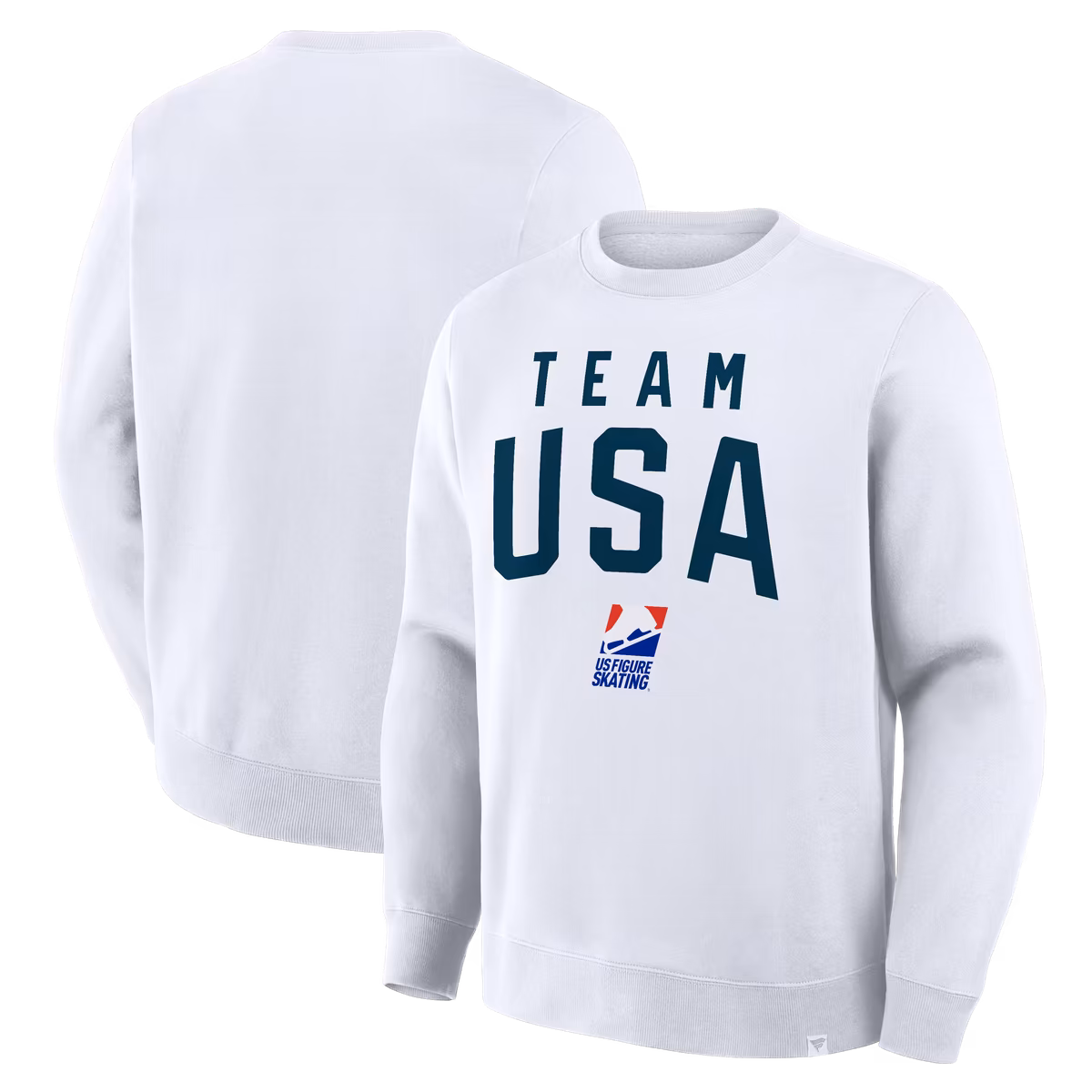 Men's  White Team USA  Prime Figure Skating Legacy Sweatshirt