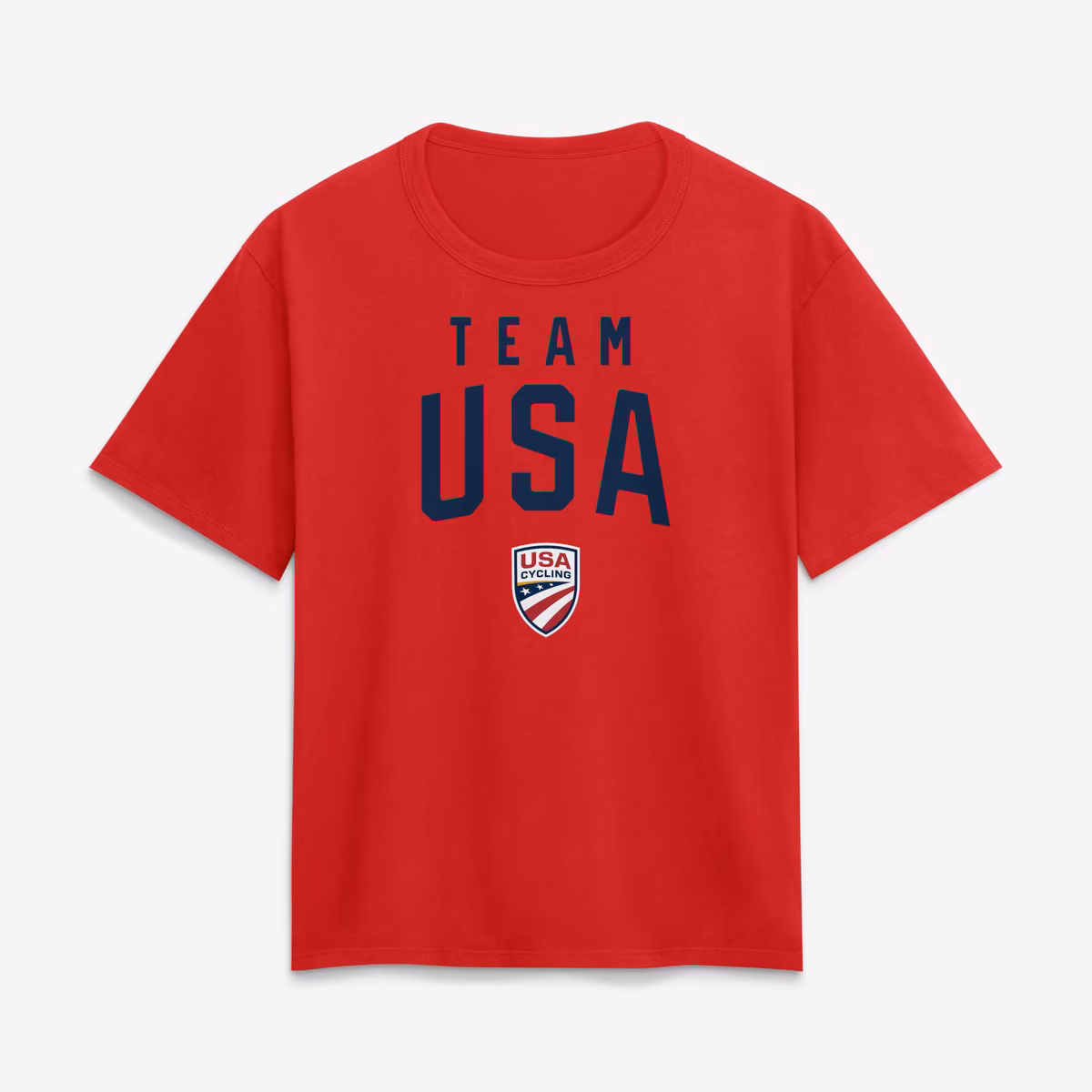 Women's Red Team USA Summer Games Cycling T-Shirt