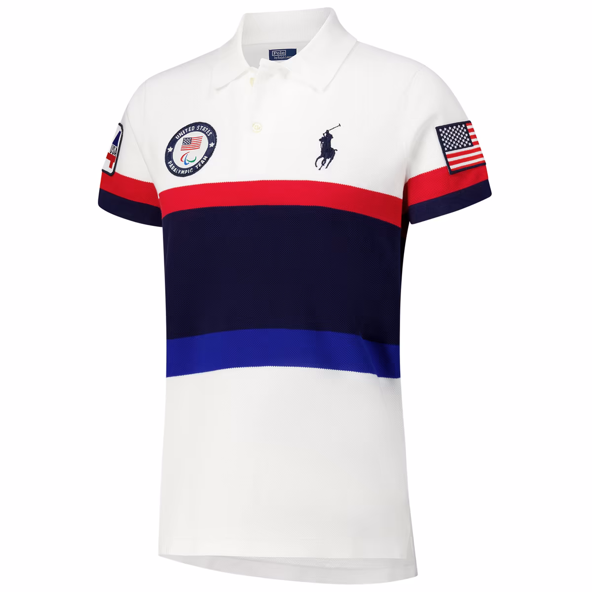 Women's Polo Ralph Lauren White Team USA Paris 2024 Summer Paralympics Closing Ceremony Polo 2 Women's Polo Ralph Lauren White Team USA Paris 2024 Summer Paralympics Closing Ceremony Polo