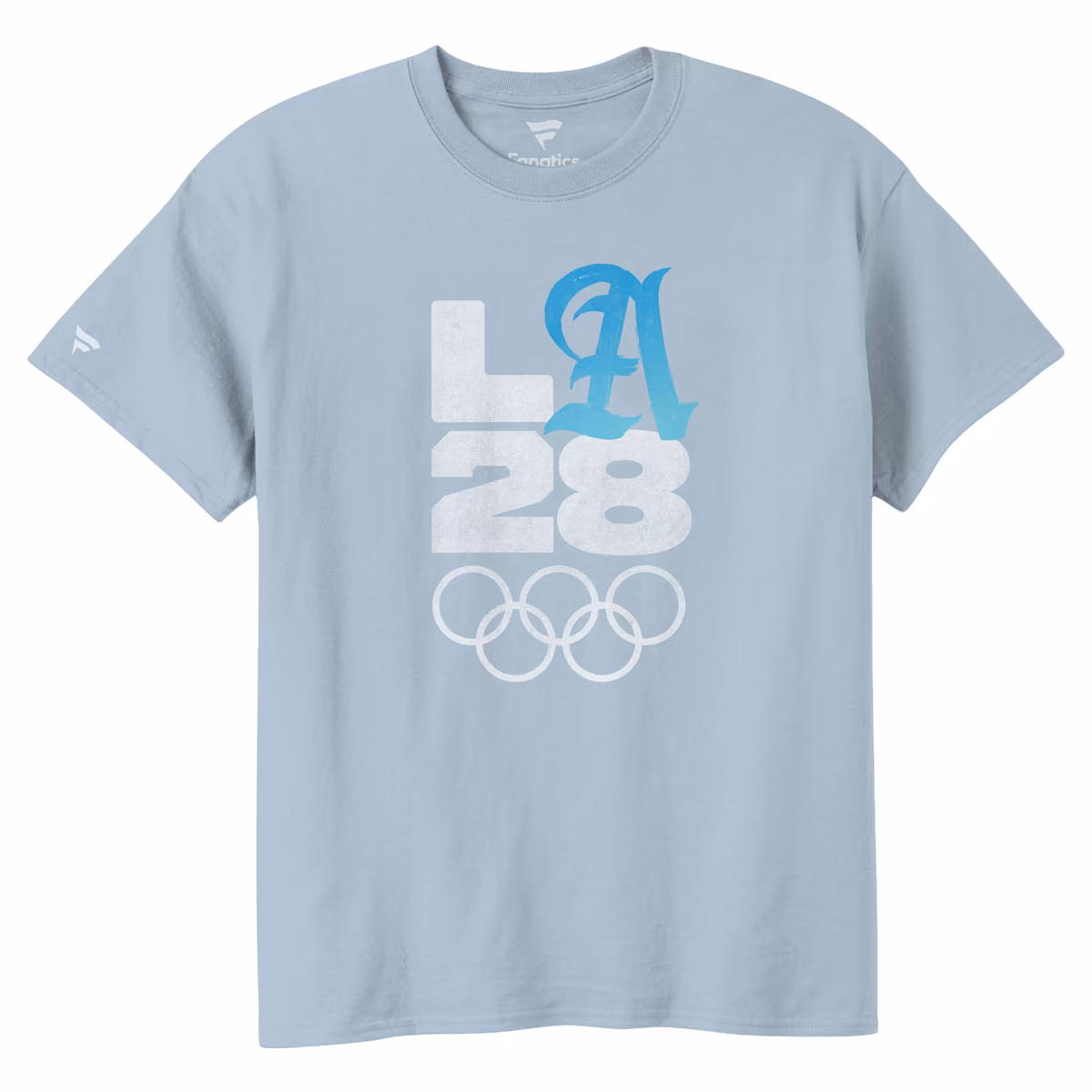 Men's Fanatics Powder Blue LA28 Bluebell Collection T-Shirt 7 Men's Fanatics Powder Blue LA28 Bluebell Collection T-Shirt