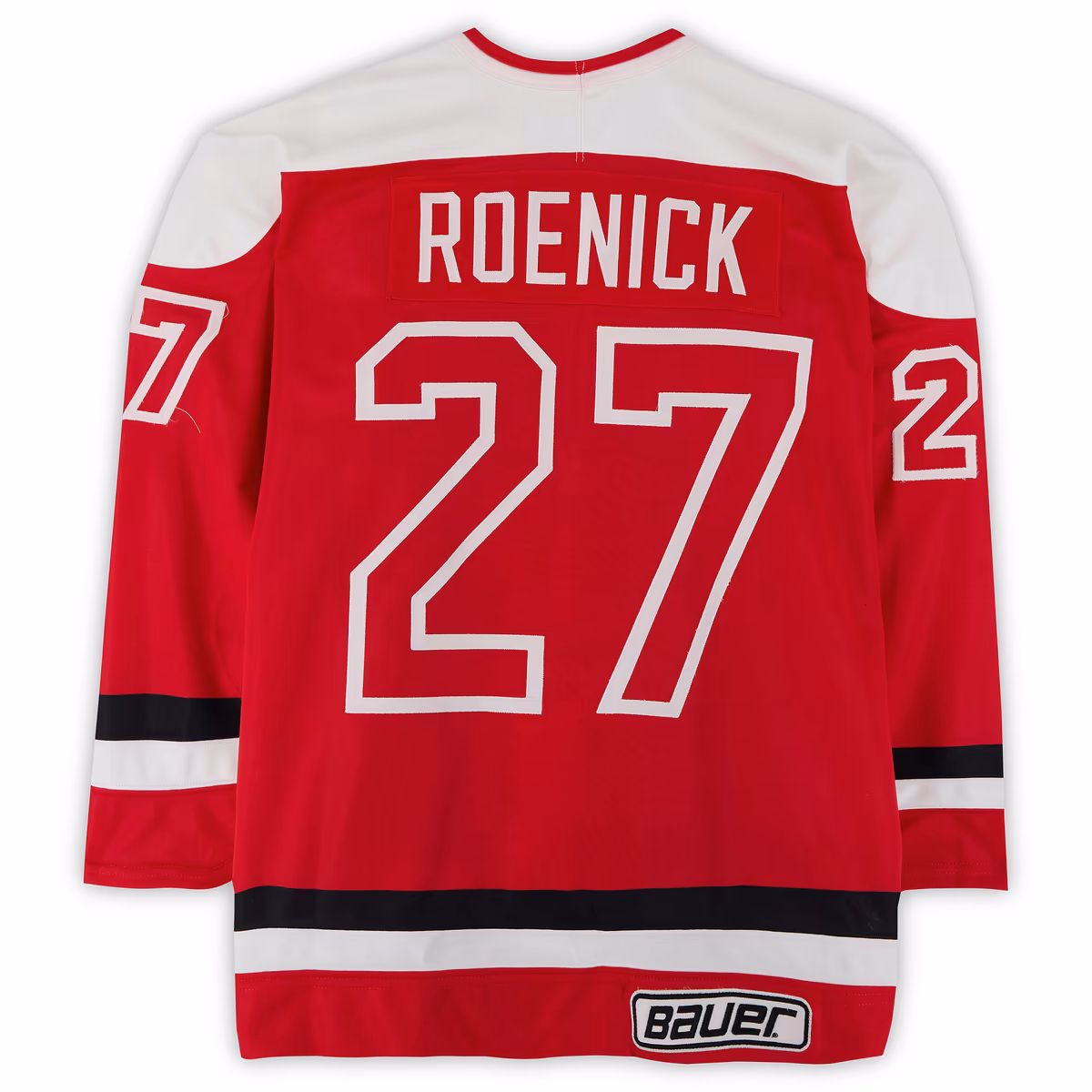 Jeremy Roenick Team USA Game-Used #27 Red Jersey from the 1994 NHL 4-on-4 Challenge 2 Jeremy Roenick Team USA Game-Used #27 Red Jersey from the 1994 NHL 4-on-4 Challenge