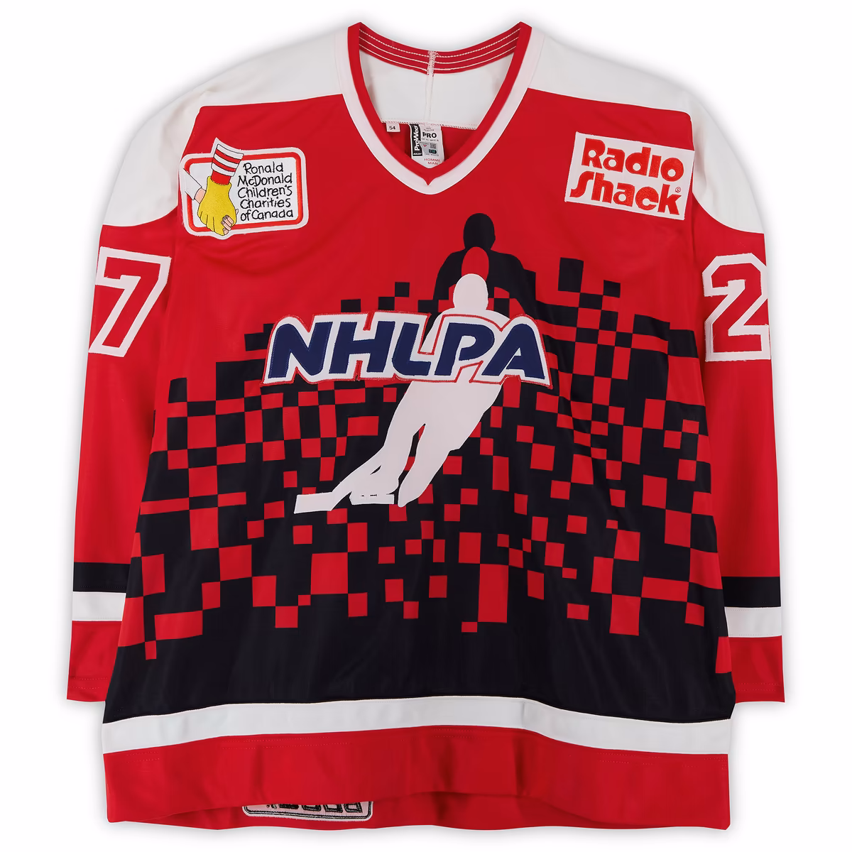 Jeremy Roenick Team USA Game-Used #27 Red Jersey from the 1994 NHL 4-on-4 Challenge 3 Jeremy Roenick Team USA Game-Used #27 Red Jersey from the 1994 NHL 4-on-4 Challenge