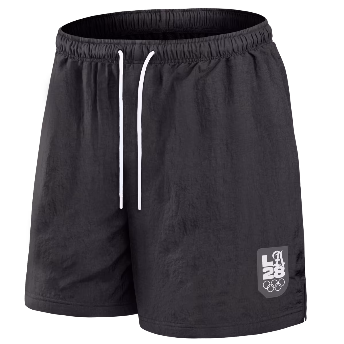 Men's Fanatics Gray LA28 Summer Olympics In the Zone Badge Woven Shorts 4 Men's Fanatics Gray LA28 Summer Olympics In the Zone Badge Woven Shorts