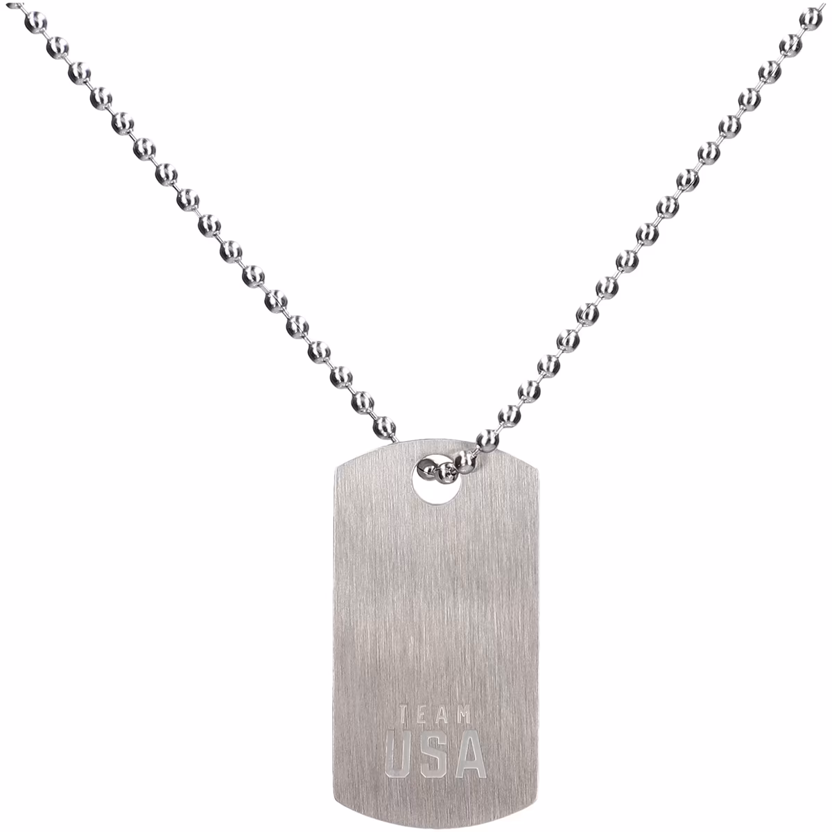 WristBend Team USA Dog Tag Necklace