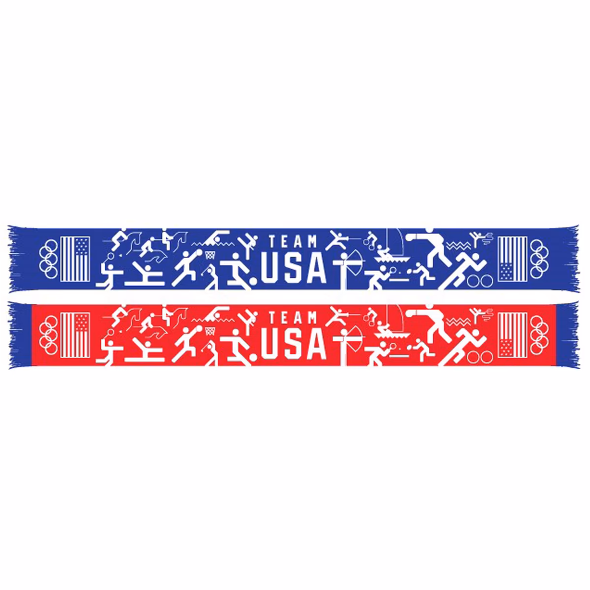 Team USA Pictogram Scarf 1 Team USA Pictogram Scarf