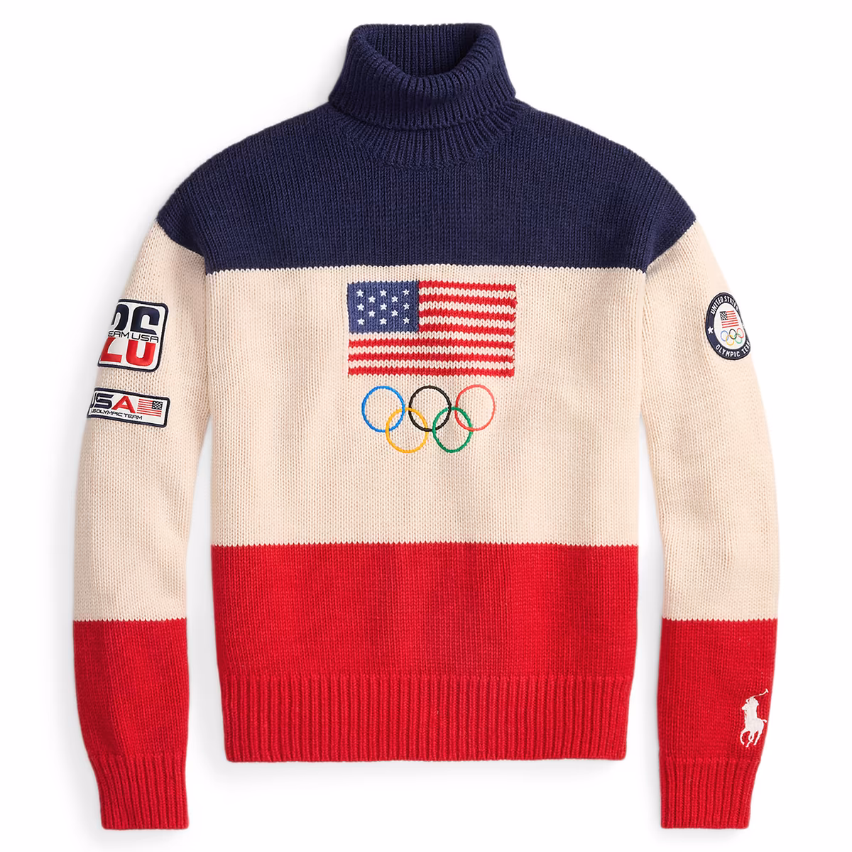 Men's Polo Ralph Lauren Team USA Closing Ceremony Sweater 2 Men's Polo Ralph Lauren Team USA Closing Ceremony Sweater