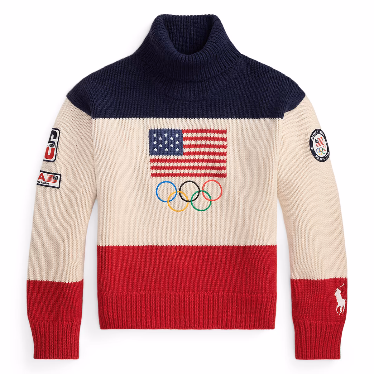 Women's Polo Ralph Lauren Team USA Closing Ceremony Sweater