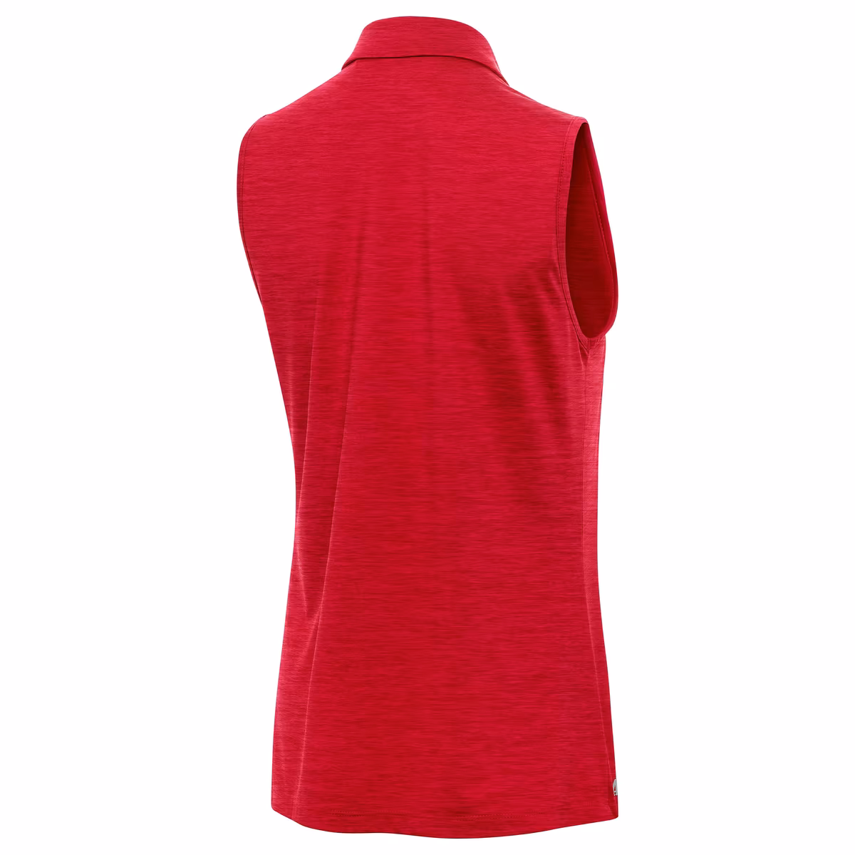 Women's Antigua Heather Red USA Swimming Layout Sleeveless Polo 3 Women's Antigua Heather Red USA Swimming Layout Sleeveless Polo